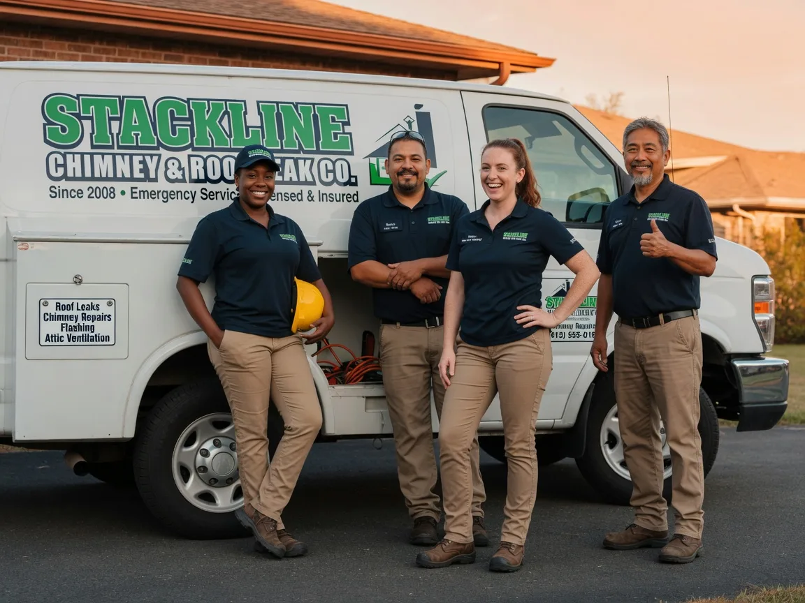 Chimney flashing repair company in Roscoe, MO
